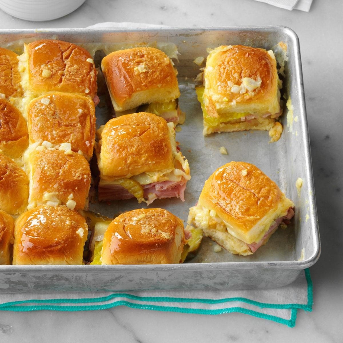 Easy Cuban Sliders: Sweet, Salty, Tangy Perfection in Under 40 Mins